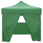 41468 vidaXL Green Foldable Tent 3 x 3 m with 4 Walls