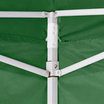 41468 vidaXL Green Foldable Tent 3 x 3 m with 4 Walls