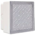 2 Spoturi LED încastrabile în sol 100 x 100 x 68 mm