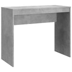 Birou, gri beton, 90x40x72 cm, lemn prelucrat