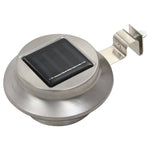 Lămpi solare de exterior LED, 12 buc., alb, 12 cm, rotund