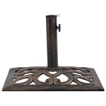 Suport de umbrelă, bronz, 12 kg, fontă, 49 cm