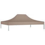 Acoperiș cort de petrecere, gri taupe, 4,5 x 3 m, 270 g/m²