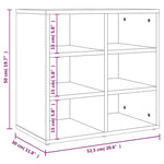 Pantofare, 2 buc., alb, 52,5x30x50 cm