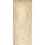 Ansamblu pisici, stâlpi din funie sisal, crem, 155 cm