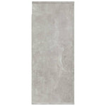 Dulap de perete, gri beton, 80x33x80 cm, lemn prelucrat