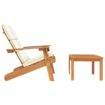 Set mobilier de grădină Adirondack, 2 piese, lemn masiv acacia