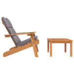 Set mobilier de grădină Adirondack, 2 piese, lemn masiv acacia