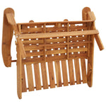 Set mobilier de grădină Adirondack, 2 piese, lemn masiv acacia