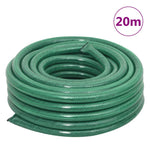 Furtun de grădină cu set de racorduri, verde, 0,9