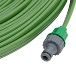 Furtun pentru stropit cu 3 tuburi, verde, 7,5 m, PVC