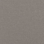 Set de canapea cu perne, 3 piese, gri taupe, material textil