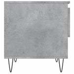 Mese de cafea, 2 buc., gri beton, 50x46x50 cm, lemn compozit