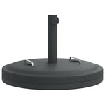 Suport umbrelă pentru stâlpi Ø38 / 48 mm, 25 kg, rotund