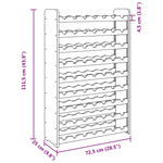 Suport de vinuri, 72,5x25x111,5 cm, lemn masiv de pin