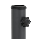 Suport umbrelă pentru stâlpi Ø32/38/48 mm, 17 kg, pătrat